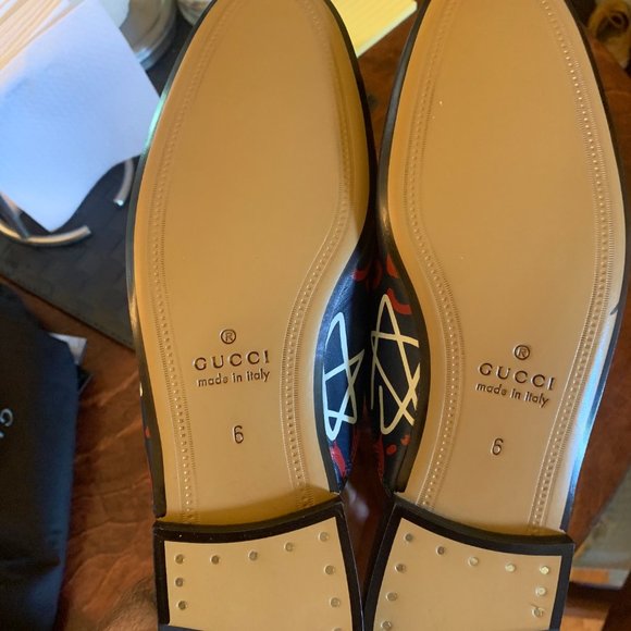 Gucci Princetown ghost graffiti W8 / M6.5 / 250mm - Picture 8 of 13